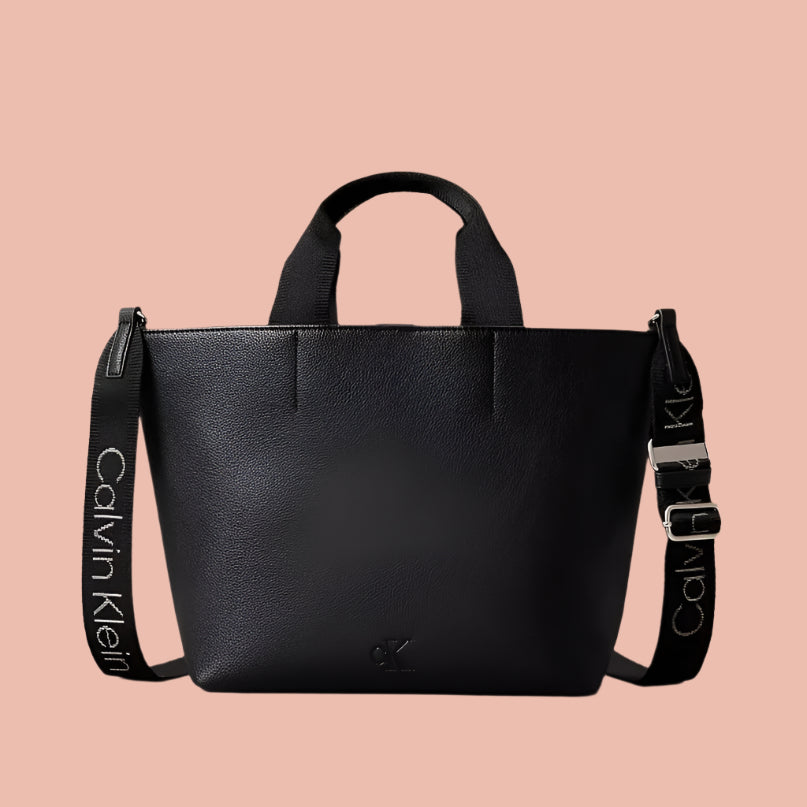 Calvin Klein Satchel with Logo Strap