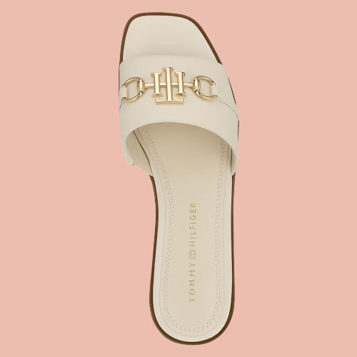 Tommy Hilfiger Off White Slides