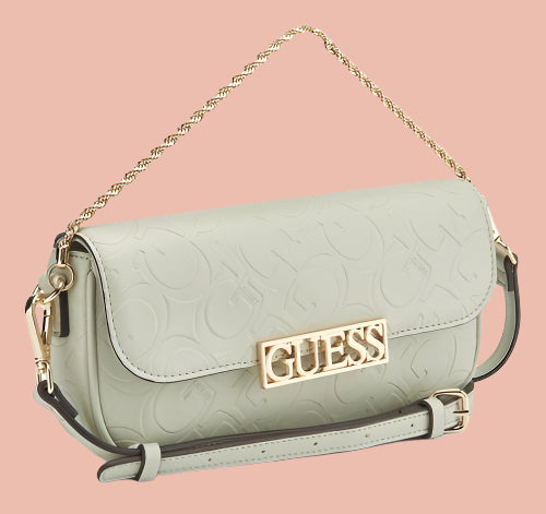 light beige guess bag