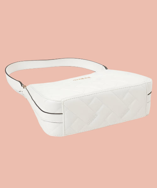 Guess White Bag with Gold Charms