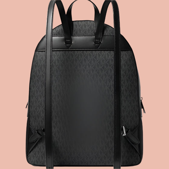 Michael Kors Monogram Backpack Full Black