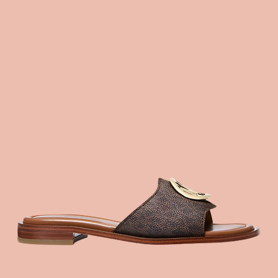 Michael Kors Camel Slides