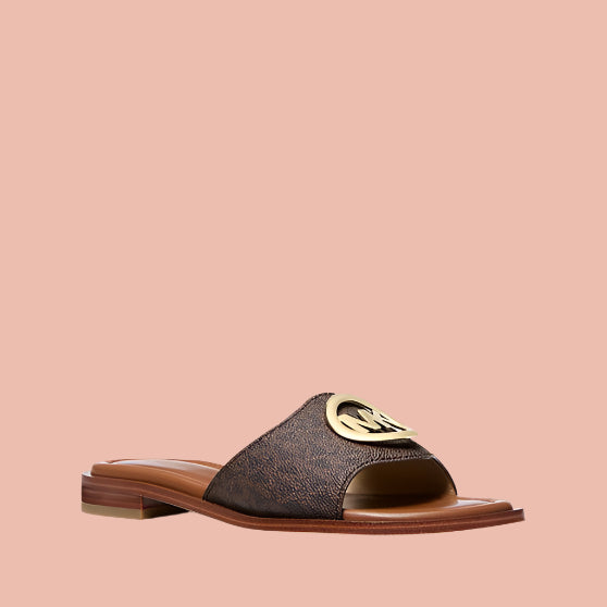 Michael Kors Camel Slides