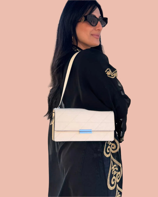 Calvin Klein shoulder bag with magnetic flap
