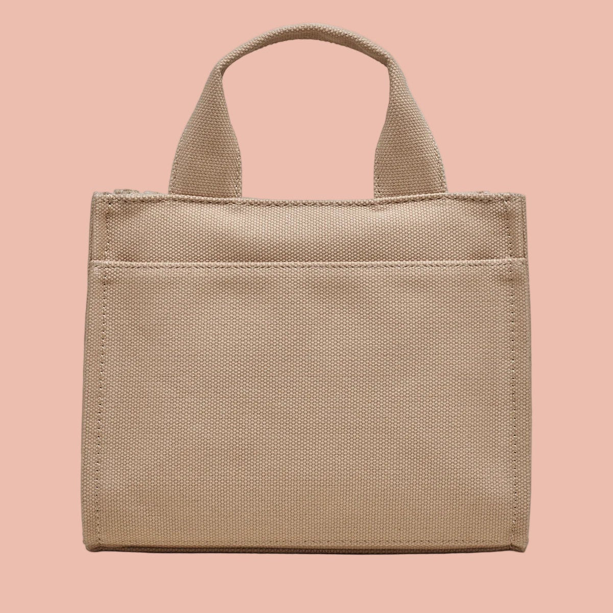 HADLEE SMALL CANVAS LOGO TOTE