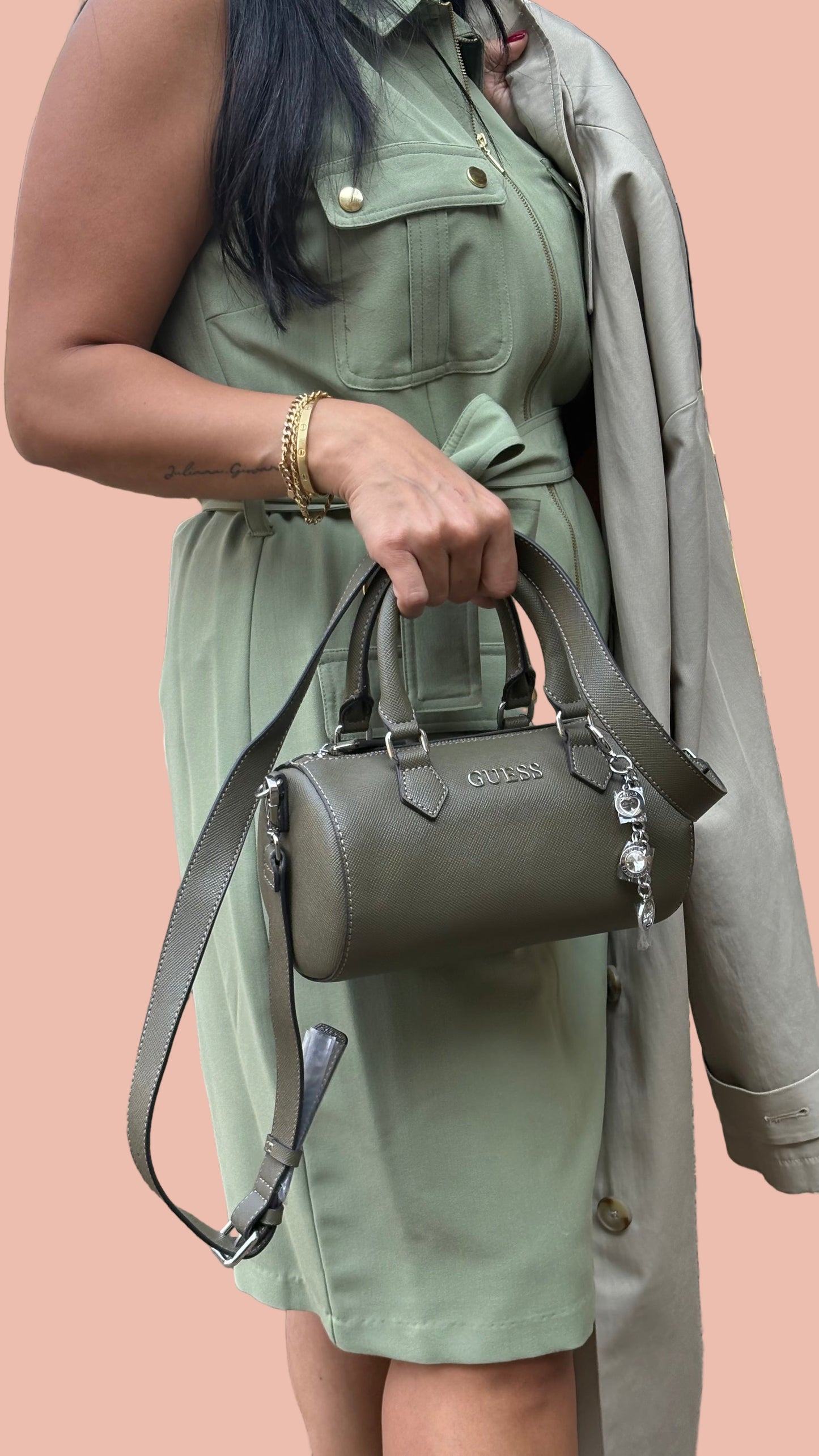 Guess Anessa Satchel Crossbody