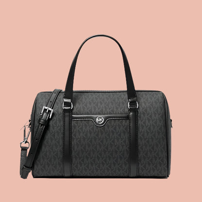 Michael Kors Monogram Large Baguette with Strap