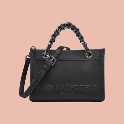 Karl Lagerfeld Paris Savoie Leather Crossbody