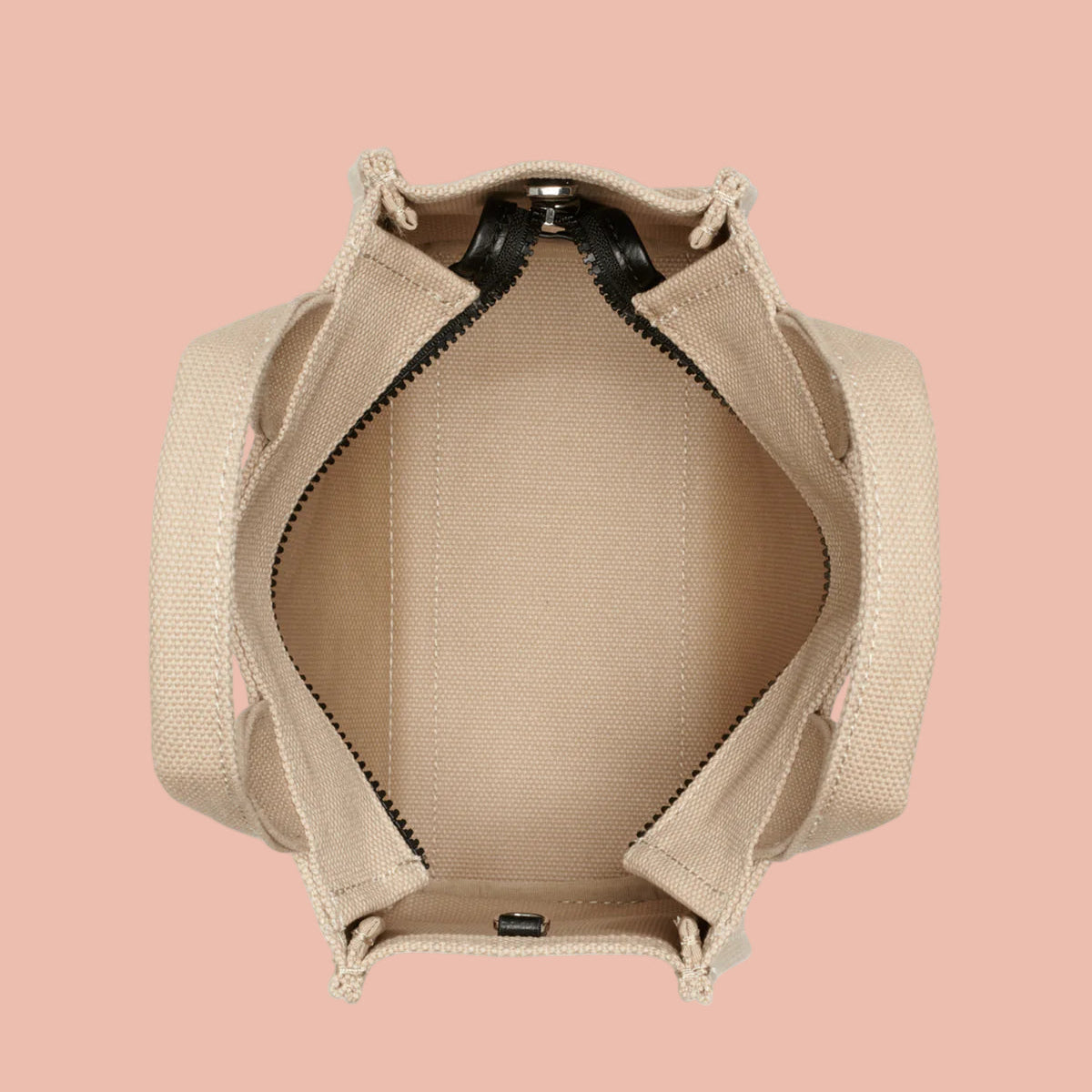 HADLEE SMALL CANVAS LOGO TOTE