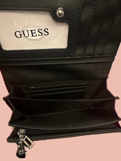 Guess Sandria Wristlet Wallet with Card Holder in Box