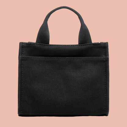 HADLEE SMALL CANVAS LOGO TOTE