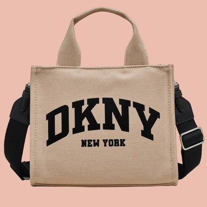 HADLEE SMALL CANVAS LOGO TOTE