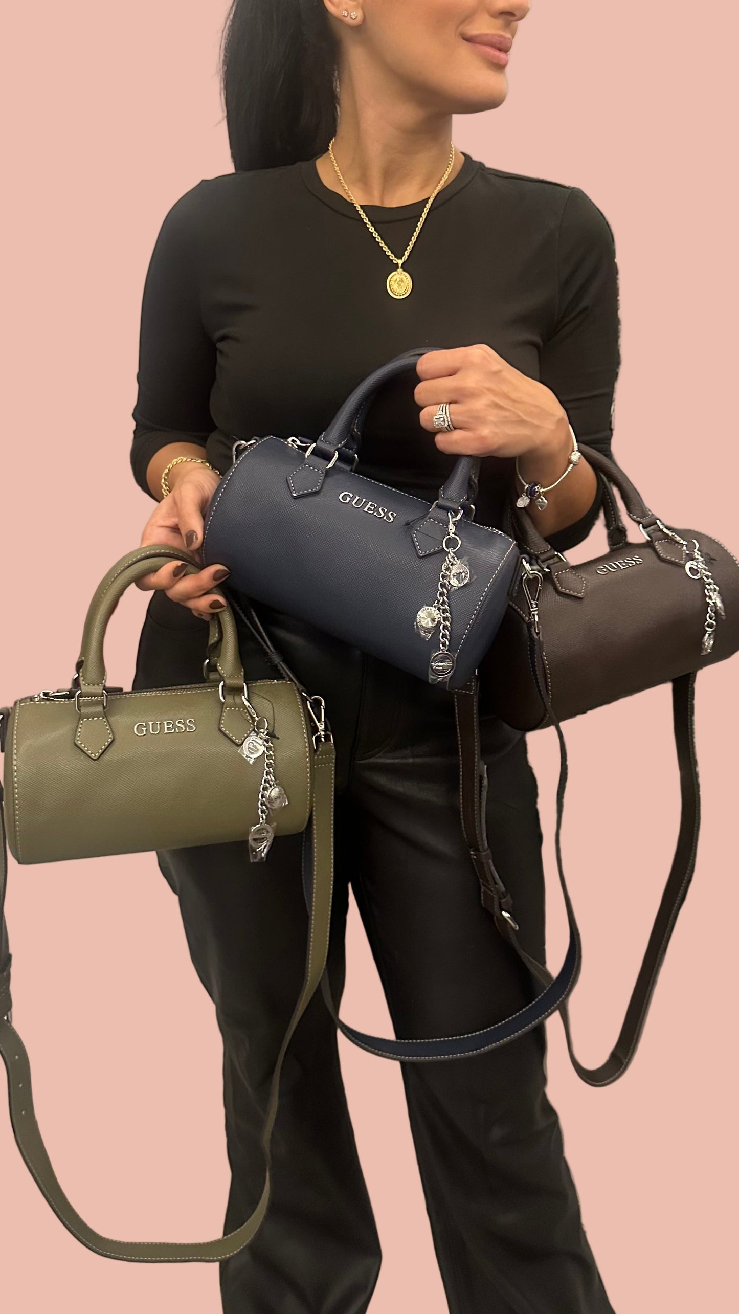 Guess Anessa Satchel Crossbody