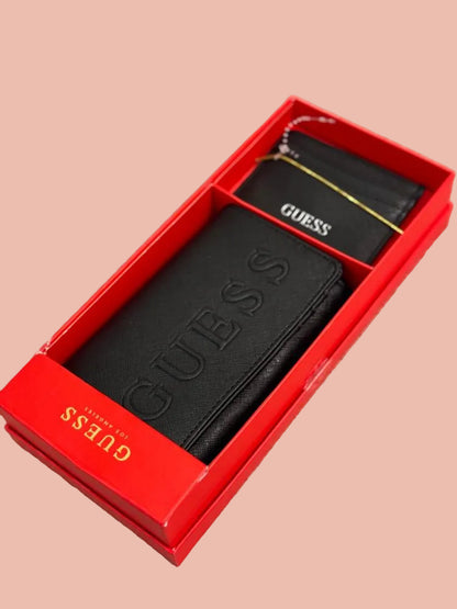 Guess Sandria Wristlet Wallet with Card Holder in Box