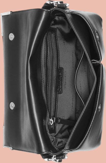 Calvin Klein Mica Flap Convertible Small Crossbody Bag