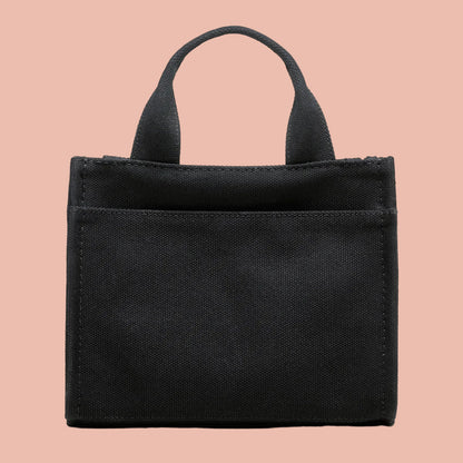 DKNY HADLEE SMALL CANVAS LOGO TOTE