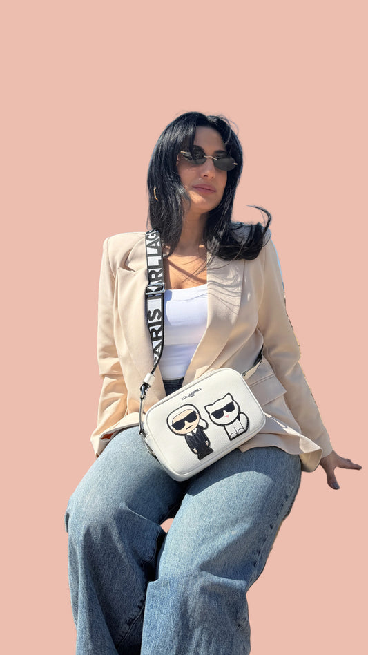 Karl Lagerfeld Paris Maybelle Camera Crossbody