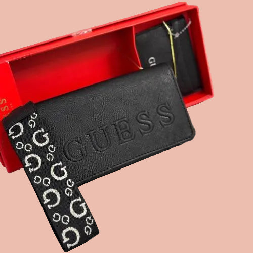 Guess Sandria Wristlet Wallet with Card Holder in Box