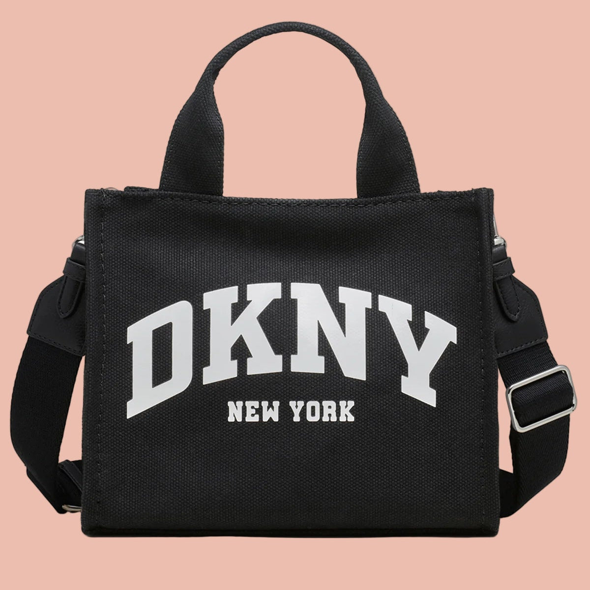 HADLEE SMALL CANVAS LOGO TOTE