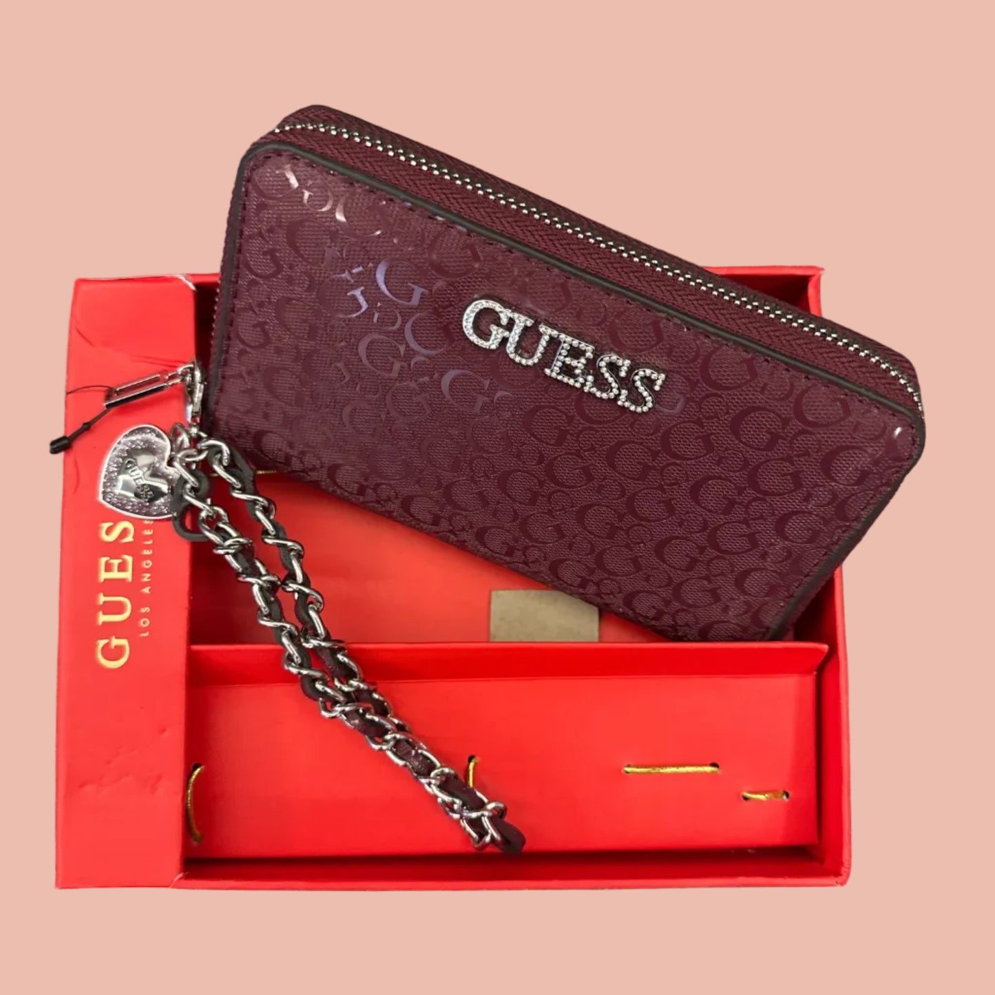 Guess Thessa Wallet Wristlet in Box