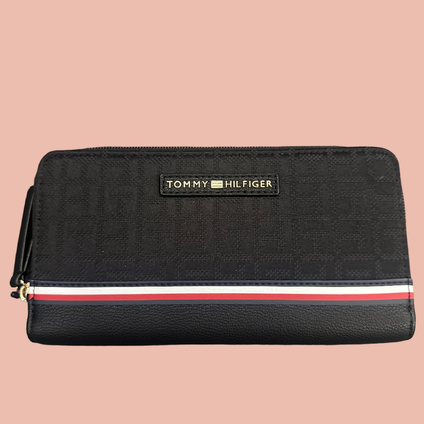 Tommy Hilfiger Logo Zipper Wallet