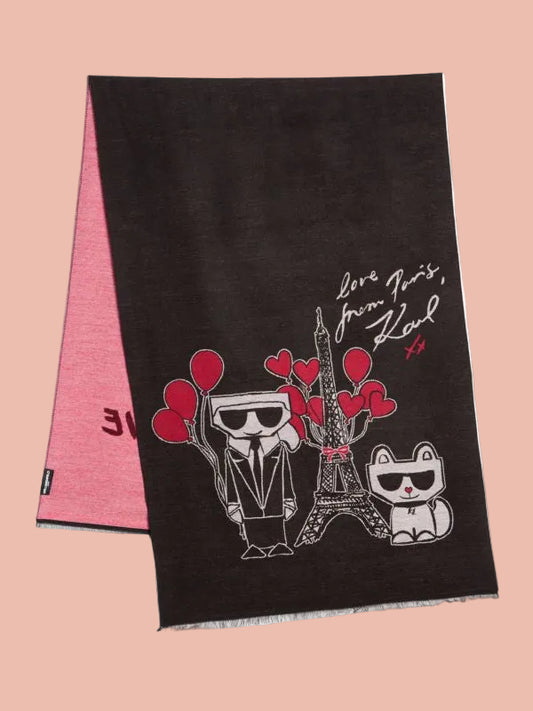 Karl Lagerfeld Reversible Scarf