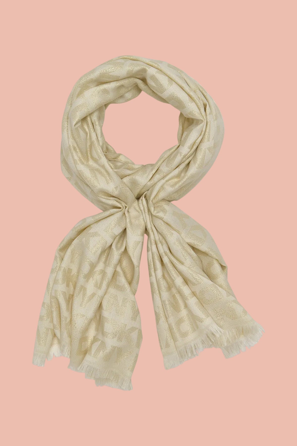 DKNY METAL PASHMINA SCARF