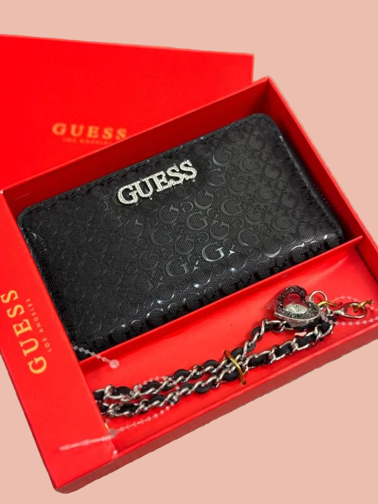 Guess Thessa Wallet Wristlet in Box