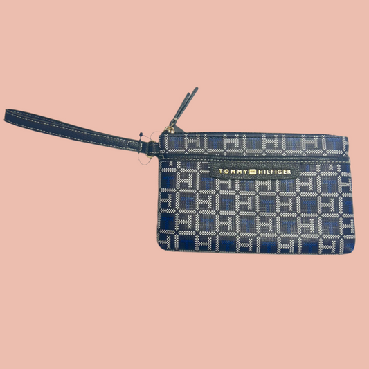 Tommy Hilfiger Navy Wristlet