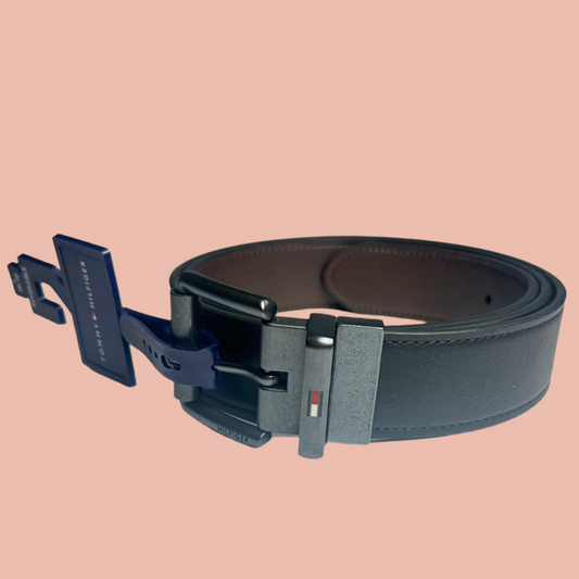 Tommy Hilfiger Men’s Reversible Belt (Black/Brown)