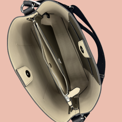 DKNY Shoulder Bag – Olive Green & Beige