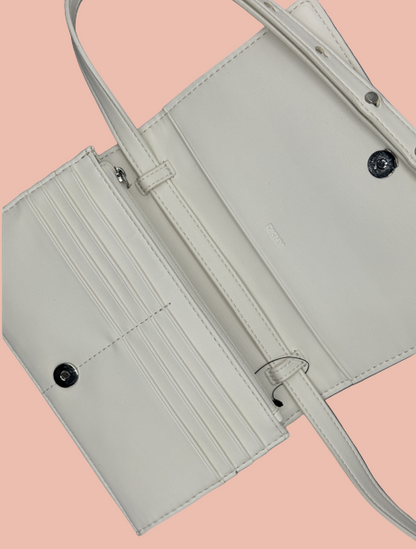 DKNY Savanna White Wallet Bag