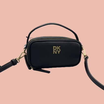 DKNY Black Double Compartment Bag