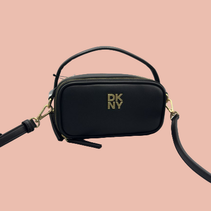DKNY Black Double Compartment Bag