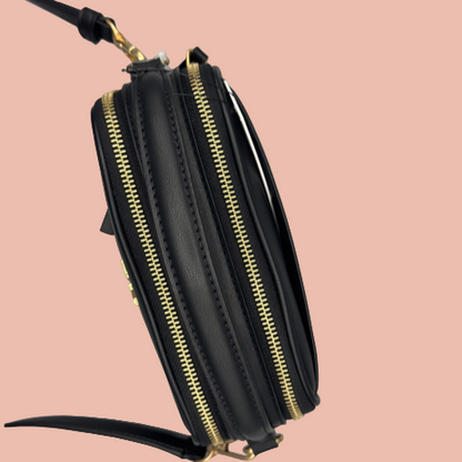 DKNY Black Double Compartment Bag