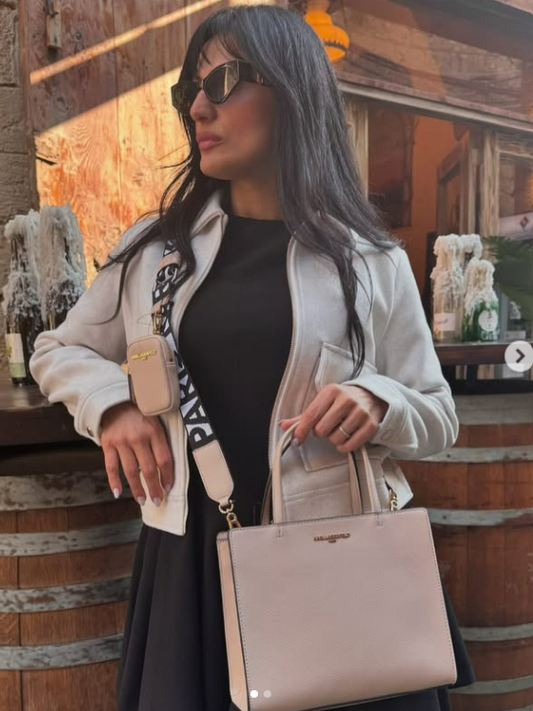 Karl Lagerfeld Satchel with Strap