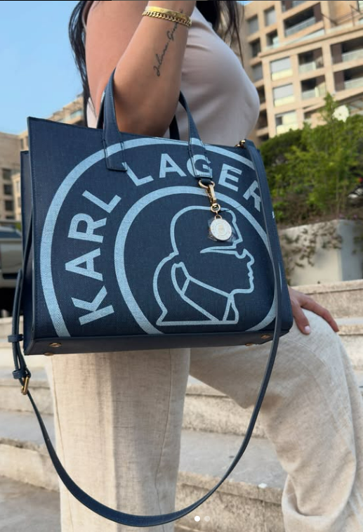 Karl Lagerfeld Tote Denim