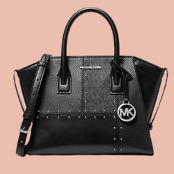 Avril Michael Kors Signature Logo Satchel