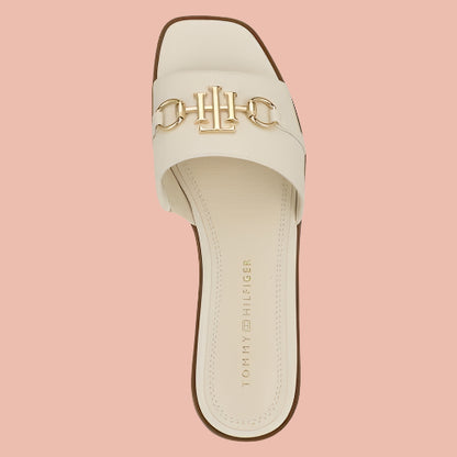 Tommy Hilfiger Off White Slides