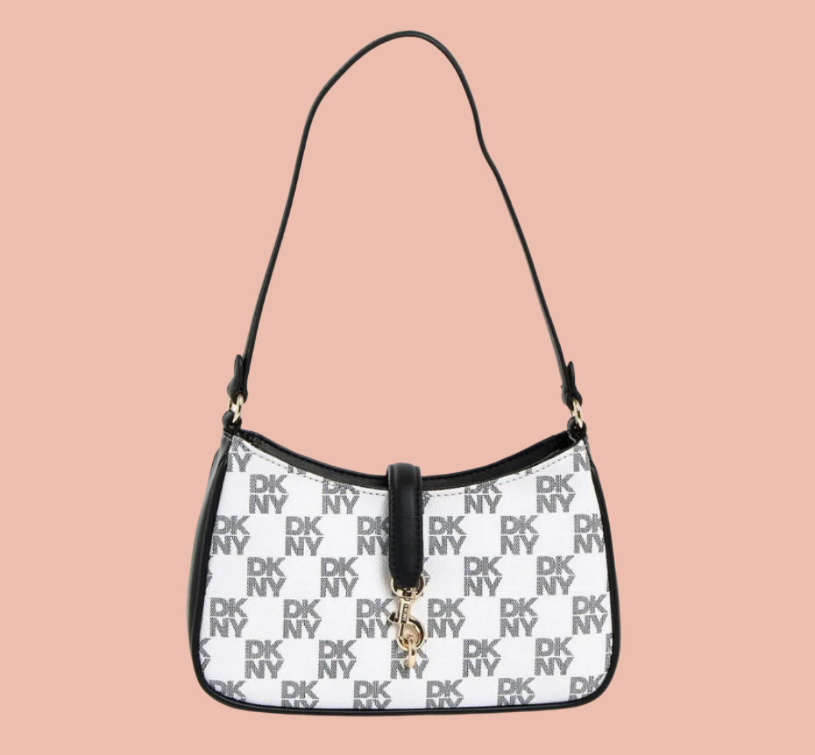 DKNY Black & White Handbag