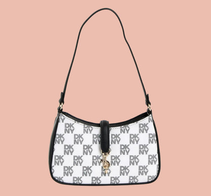 DKNY Black & White Handbag