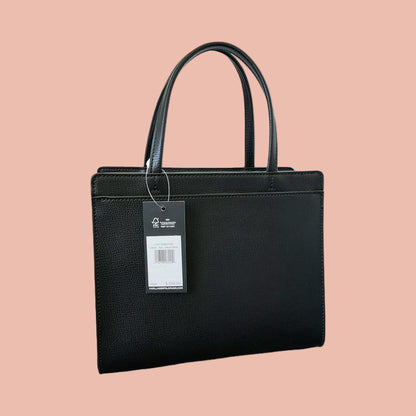 Karl Lagerfeld Black Shoulder Bag with Motifs