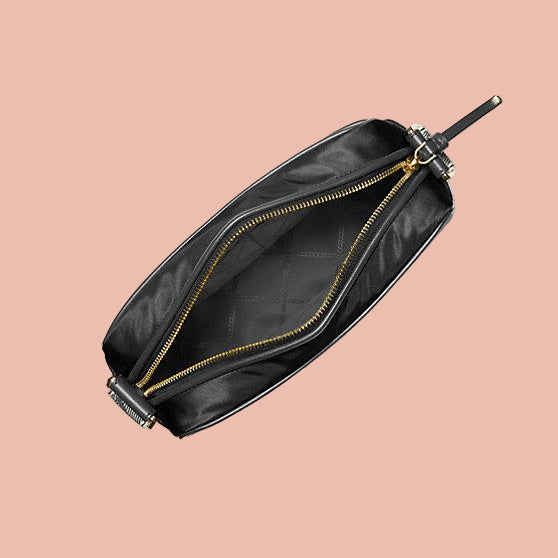 Michael Kors Cross Body - Black Bag with Logo Strap